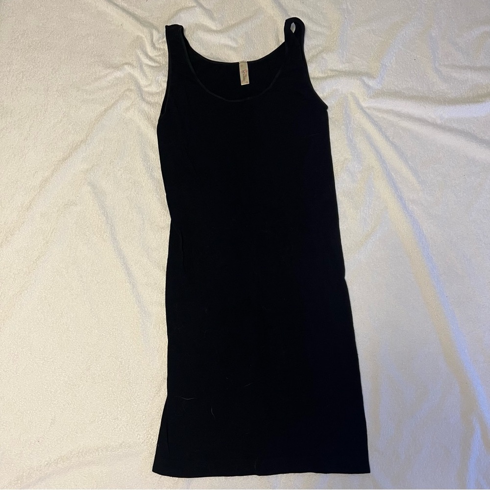 Black tube dress